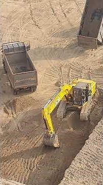 JCB Excavator in Action: The Building Machines