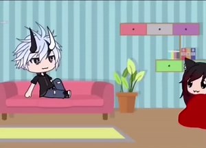 Cozy Animated Characters in a Charming Living Room