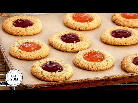 Professional Baker Teaches You How To Make ALMOND BUTTER COOKIES!