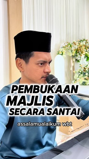 Panduan Emcee Majlis Kahwin Santai yang Berkesan