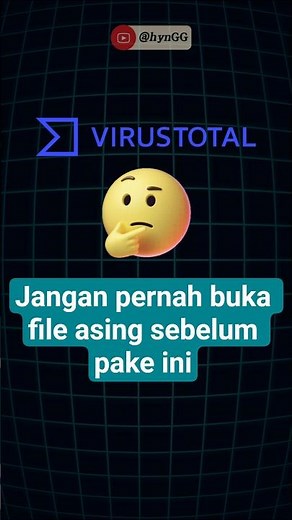 Cara Cek File/Link Berbahaya dalam 5 Detik! #TipsTekno #KeamananData #AntiVirus #LifeHack