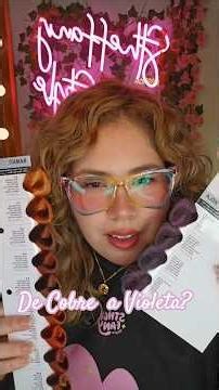 Como pasar de cobrizo a rojo violeta? #stheffanystyle #cobrizo #violin