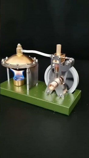 Smallest Steam Engine in the world