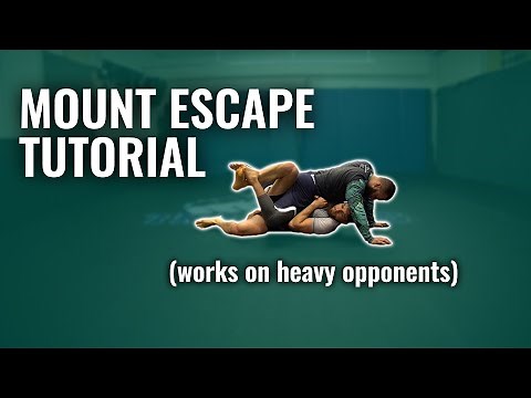 How To Actually Escape Full Mount against Bigger People in BJJ & MMA