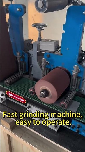 Fast grinding machine, easy to operate. #grind #machine #factory #grinding #stainless #industrial