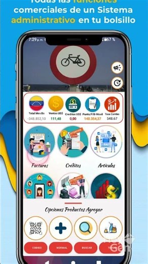 B-Sistem Tu Negocio en el Bolsillo, control de factura, compras, inventario, créditos