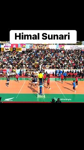 Middle blocker / Open spiker Himal Sunari #GandakiProvince | Nepali Volleyball Lover
