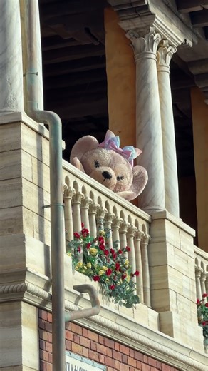 リーナベルとシェリーメイがリストランテ・ディ・カナレットに出現！#ディズニー #ディズニーシー #disneysea #disney #ダッフィーフレンズ #リーナベル #シェリーメイ