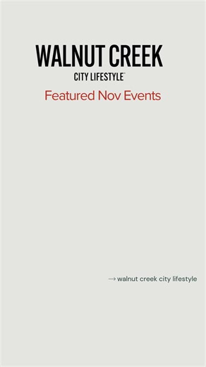 Festive Vibes in Walnut Creek This November