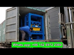 QT4-24 concrete block making machine price for sale