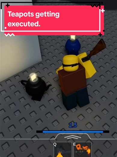 Teapots Getting Executed: A Unique Roblox Compilation