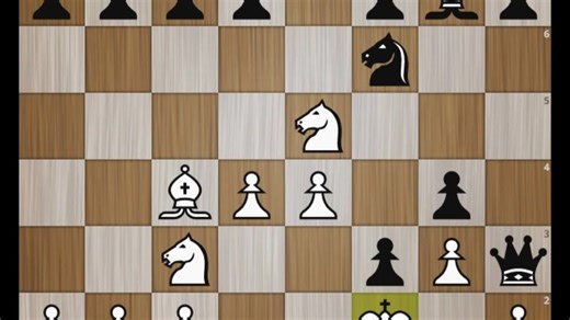 好奇怪的对局，被囚禁的后，米舍莱 vs 基泽里茨基 ，1845