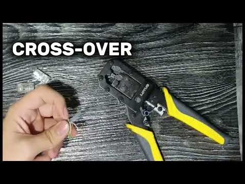 How to Make an RJ45 Crossover Cable (Cross Over And Straight Through)
