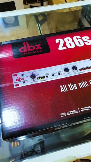 dbx 286s microphone preamp and processor. available at Nalubega Complex shop L20 just below watoto church central or near hotel equatoria or call 0703826053 #recordingstudio #vocalproduction #microphonepreamp #dbx286s #bedroomproducer