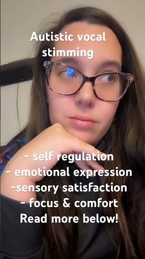 Autistic vocal stimming of 6 year old autistic & why it’s important!