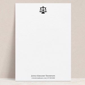 Personalized Lawyer Note Pad, Custom Notepad With Scales of Justice, Gift for Attorney, Judge, Paralegal or Law Student – Justice Pad - Etsy