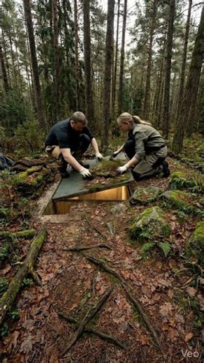 Building a Secret Underground Bunker in the Forest #bunker #construction #diy