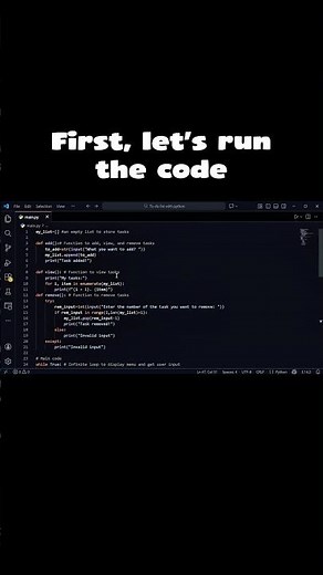 This Python To-Do List Never Crashes 😱 | Beginner Project