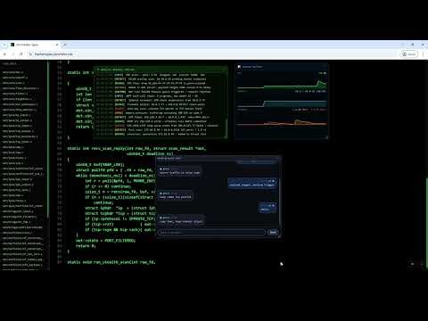 JCH Hacker Typer-Make your screen look like a real hacker command center in seconds