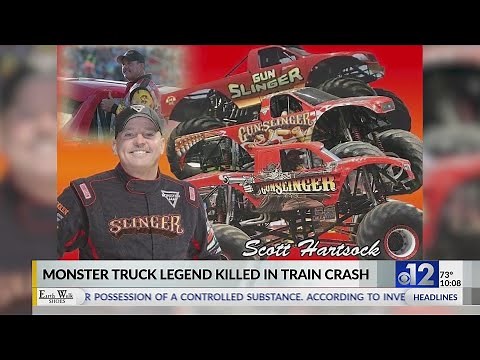 Monster truck legend killed in train crash