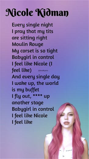 Nicole Kidman Lyrics - ADÉLA