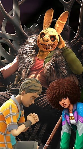 HORROR TALE 2 - RABBIT KO BAHOT MARA 🤣😂 #noobgamer666 #technogamerz #horrortale2 #dkdost #dkdost2