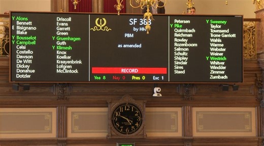PBM reform bill amended, advanced through Iowa Senate