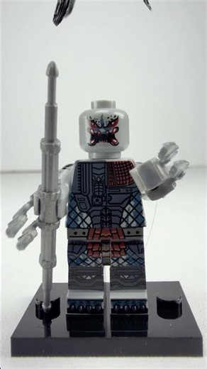 Shadow Predator minifigure build 🌑 Stealth hunter emerges! #fypyoutube