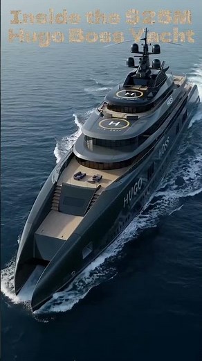 This is How Billionaires Sail! Hugo Boss Yacht Full Walkthrough