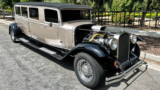 'World's oldest limo' from 1931 on sale for $59k - the mileage will shock you