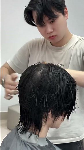 Bts haircut tutorial #3