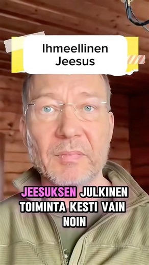 Jeesuksen julkinen toiminta kesti vain noin kolme vuotta ja silti...