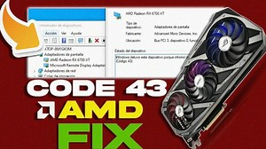 AMD Adrenalin (Code 43 Error) AMD GPU Fix