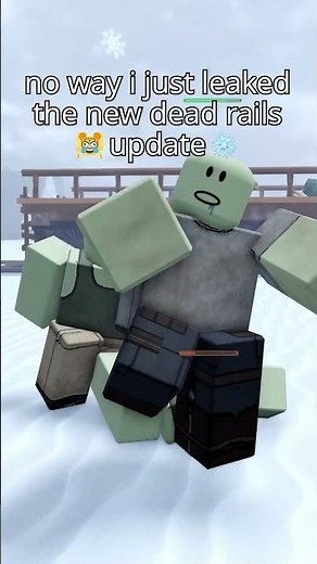 Dead Rails Roblox NEW UPDATE LEAK SHOWCASE: New Boss, Gun, Town, Location & Buildings #deadrails