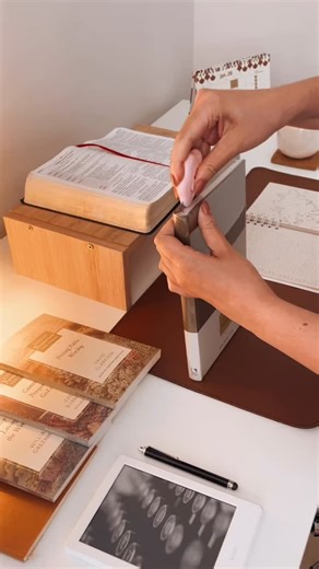 Worship Blog on Instagram: "Unboxing my Romans In the Word Journal from Reformation Heritage Books. This is something I’m actually using to go through Romans chapter by chapter, writing out the verses, noting the context and meaning, and capturing what God’s teaching me. It also has questions and reflections that help me pause and really think about what I’m reading. I’m currently working through the Gospel of Luke, but as soon as this Romans journal arrived I couldn’t help getting a head start 