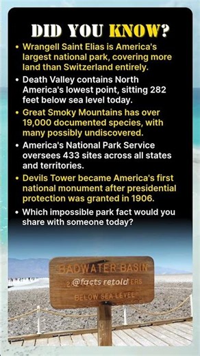 What America’s National Parks Preserve