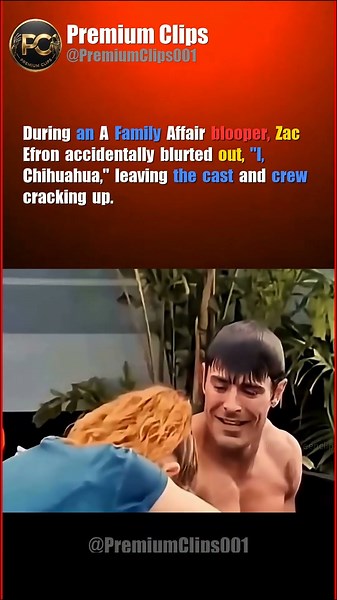 Zac Efron Broke Character With One Hilarious Line! 😂