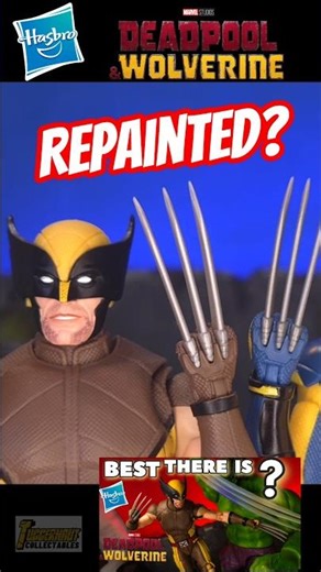 Repaint Wolverine Marvel Legends #shorts