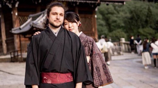 White Man In A Kimono | Know Your Meme