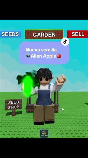 Nueva semilla limitada en Grow A Garden 👽Alien Apple 🍎 #growagarden #gag #roblox #update #gardenhorizons