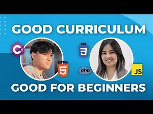 Good curriculum, Good for Beginners.