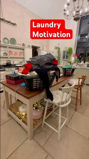 Laundry Motivation 🧺 #laundrytips