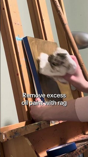 My method for transferring a drawing to canvas (in oil paint) 🎨 #howtopaint #paintingtutorial
