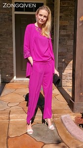 Watch Women pants suit for wedding and party on Amazon Live