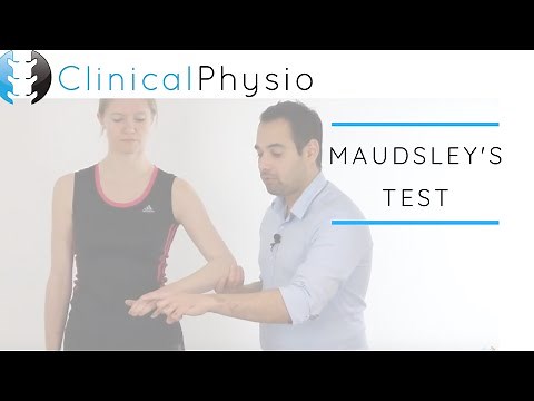 Maudsley's Test | Clinical Physio