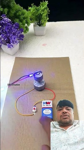 Simple DC motor Project 😱😱 #tech​ #diy​ #experiment​ #power​ #dcmotor​ #youtubeshorts​ #shorts​