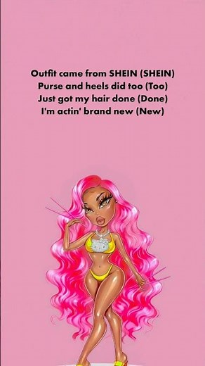 Dolly Babe - Pink Blush (Lyrics)