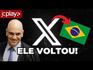 O Twitter voltou? X volta a funcionar no Brasil