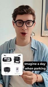 Portable 7-Inch Rear View Mirror with AHD 1080P Camera Car Reversing Parking Aid Monitor