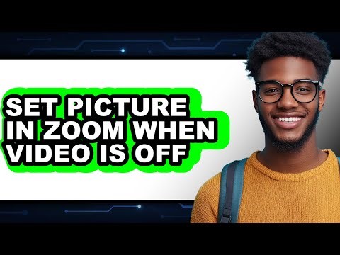 How to Set Picture in Zoom When Video Is Off (only Way)